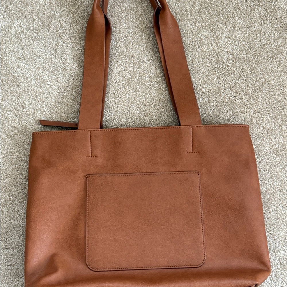Universal Thread brown leather Tote Bag